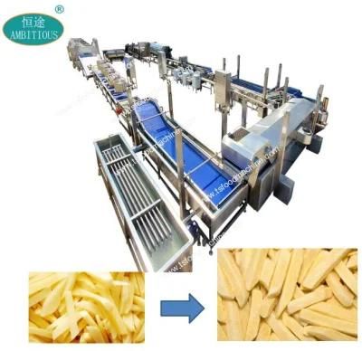 Continuous Automatic Quick-Frozen French Fries Production Line