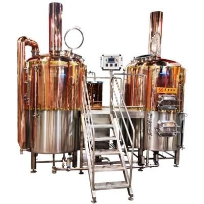 500L Large Brewing Equipment Beer Manufacturing Plant Beer Production Line Brewpub Beer ...