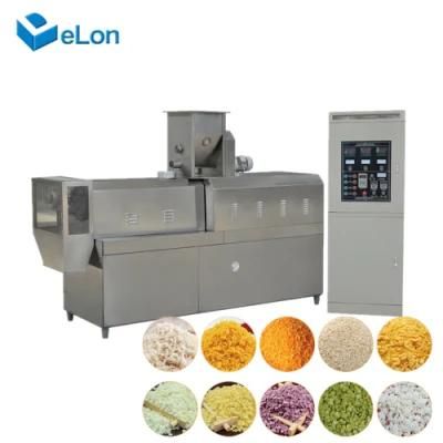 Double Screw Extruder Bread Crumb Machine Production Line