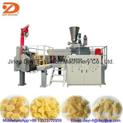 Extrusion Wheat Potato Based 2D 3D Snack Pellet Making Machine