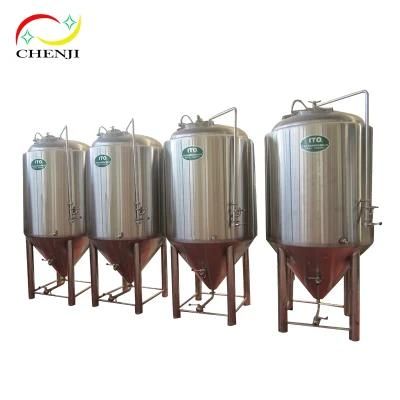 300L Cone Jacket Fermentation Tanks for Beer Brewing Fermenting