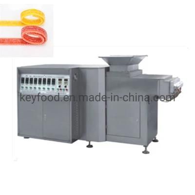 Factory Price Automatic Sour Rainbow Licorice Belt Candy Making Machine