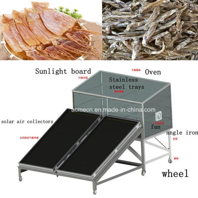 Herbs and Spices Solar Drier Mobile Solar Flower Vegetable Fruit Drying Machine