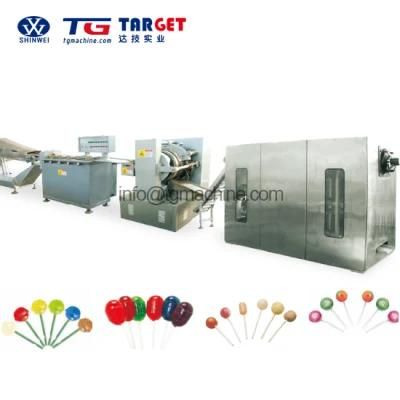 High Capacity Customized Hard Candy Die-Forming Lollipop Processing Line