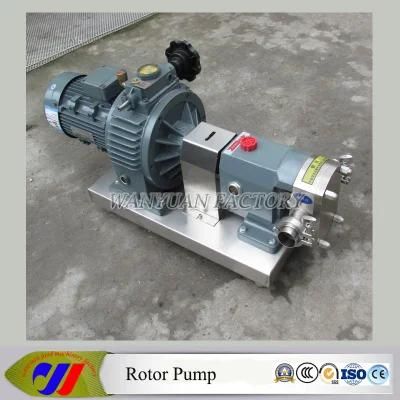 Sanitary Stainless Steel High Pressure Cam Rotor Pump