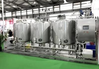 Automatic CIP Cleaning in Place System for Becerage Wine Processing Liine