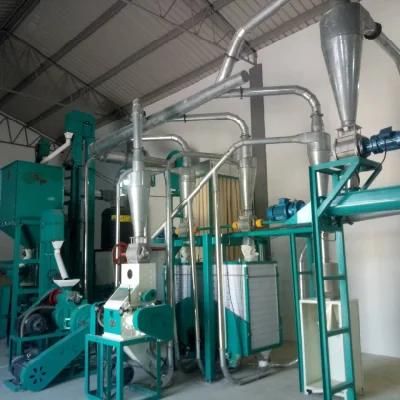 Hongdefa Hot Sale 5t/24h Maize Milling Machine