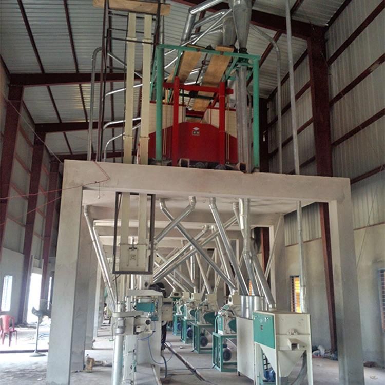 Semolina Wheat Flour Mill 50 T/Day Capacity Plant