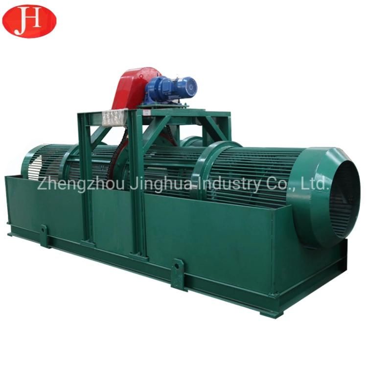 High Efficiency Cage Cleaning Machine Cassava Starch Production Line Cassava Dry Sieve San Remove