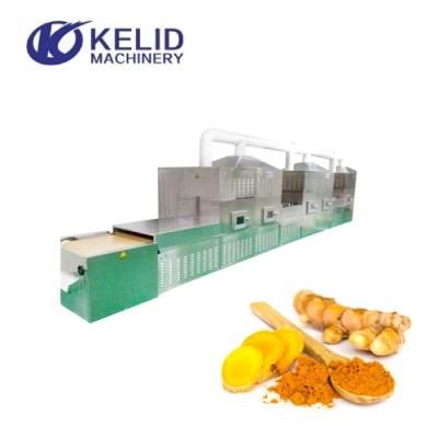 Industrial Microwave Turmeric Chili Pepper Drying Machine for Spices