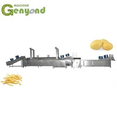 Full Automatic Potato French Fries Making Machine