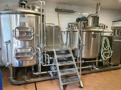 Micro 500L Beer Brewing Equipment for Brewpub Brewing Plant