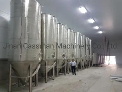 Cassman 60bbl Stainless Steel Conical Fermentation Tank for Beer Brewery