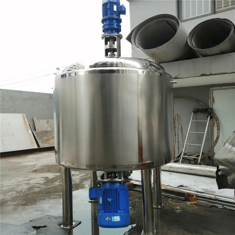 Sanitizer Soap Steam Stainless Steel Electric Heating Chemical Liquid Mixing Tank