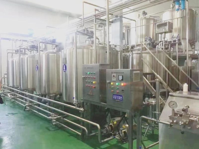 Uht Milk Processing Machine Complete Production Line Turnkey Project