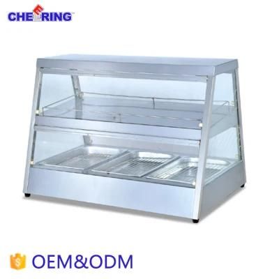 Electric Food Warmer Display Safe Food Warmer Showcase