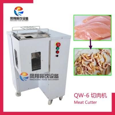 Industrial Fresh Chicken Slicing Cutting Machine, Pork Meat Cutter (QW-6)