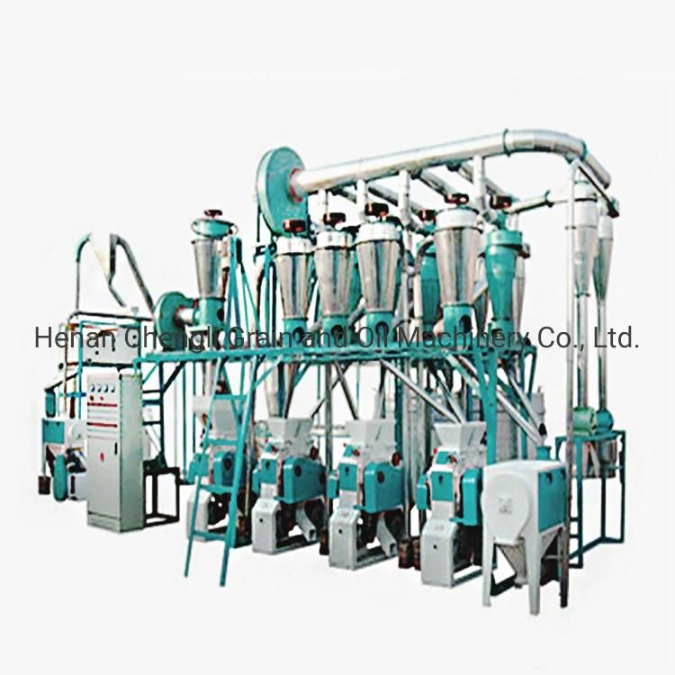 Flour Mill Machine for Rwanda Uganda Burundi Super Fine Maize Flour