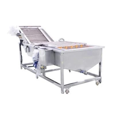 Factory Hot Sales Vegetables Fruit Bubble Washing and Cleaning Machine