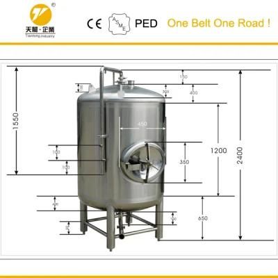 500 Gallon Beer Fermentor Tank