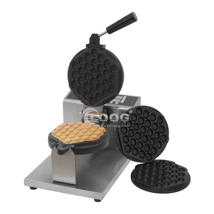 Wholesale Food Machine Professional Bubble Waffle Maker Hongkong Digital Eggette Commercial Household Commercial Electric Egg Waffle Maker Donut Maker