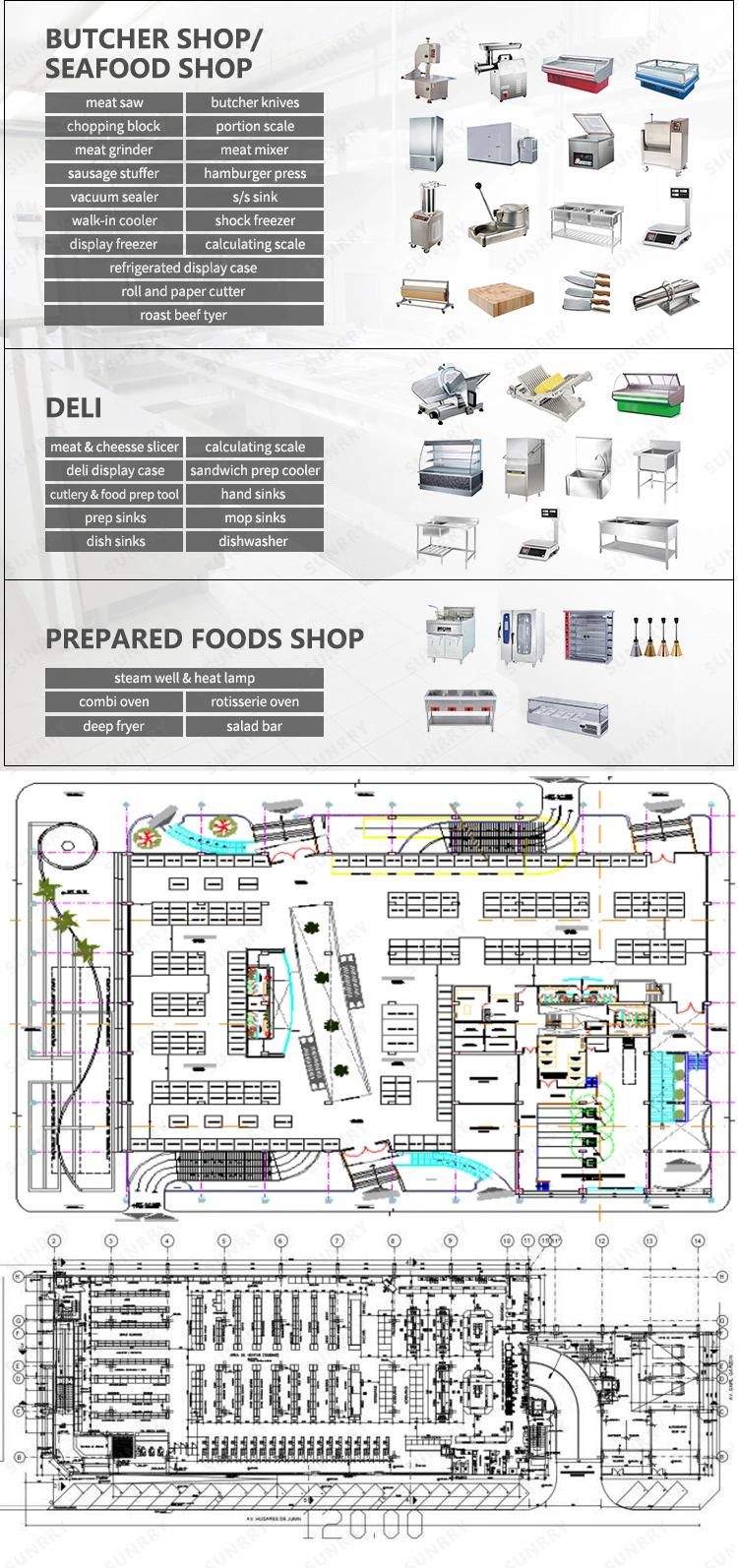 Supermarket Equipment Supplier Wholesale Custom Design Grocery Equipment for Supermarket Convenience Store