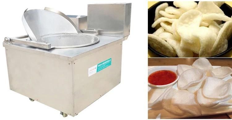 Batch Automatic Fryer Machine Prawn Cracker Batch Fryer Machine