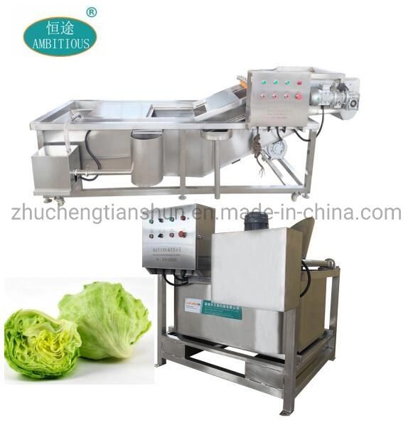 Lettuce Washing and Dewatering Machine Vegetable Machine