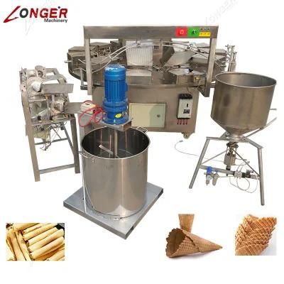 Rolled Sugar Making Machine for Ice Cream Cone Machine Price