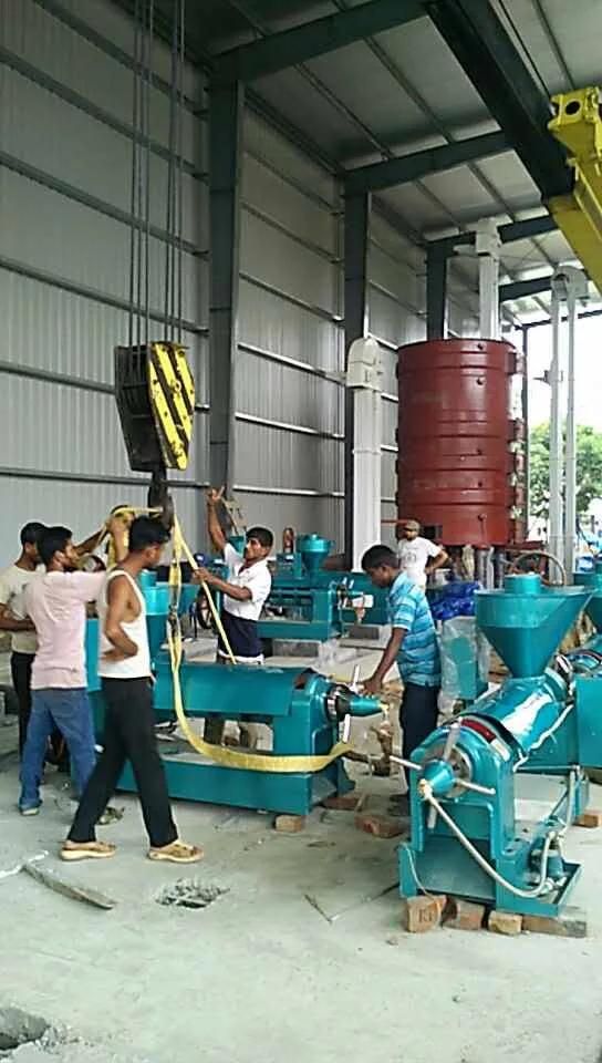Huatai Mustard Seed Oil Press Machine Making Oil Machinery