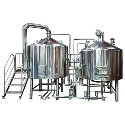 Large and Medium Beer Brewing System Fermenting Project
