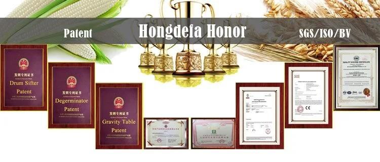 Hongdefa Factory Price 50t Maize Corn Flour Milling Machine for Zambia Breakfast Meal Roller Mills