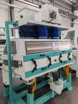 Suction Vibrating Paddy Rice Destoner Rice Mill Machine160*2
