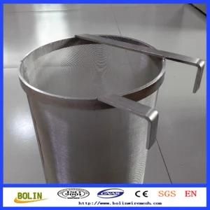 Ss304 300 Micron Hop Filter Beer Brewing Equipment