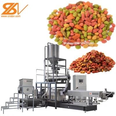 Chicken Bird Animal Feed Processing Machine Line Pig Cat Dog Pet Food Pellet Making ...