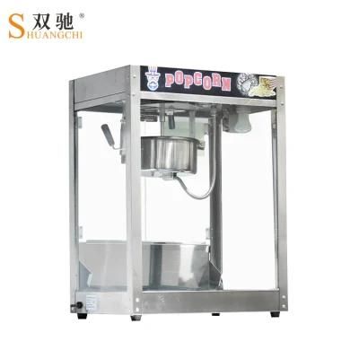 Stainless Steel Electric Popcorn Maker Commercial Popcorn Machine 8oz
