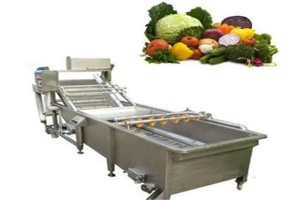 China Manufacturer Supply Vegetable Fruit Air Bubble Washing Machine