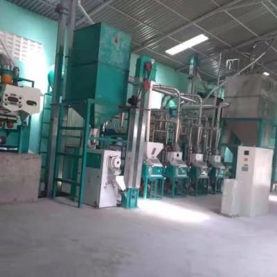 Hot Sale 30t/24h Maize Milling Machine in Africa