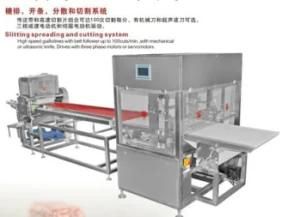 Candy Bar Production Line Slitting Spreading and Cutting System