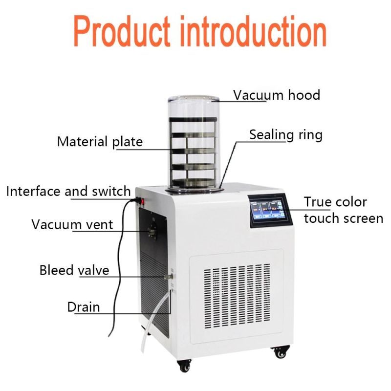 Lab Equipment Lyophilizer Used Vacuum Mini Freeze Dryer