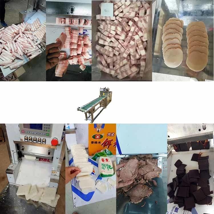 Automatic Horizontal Conveyor Cooked Meat Slicing Machine Meat Slicer