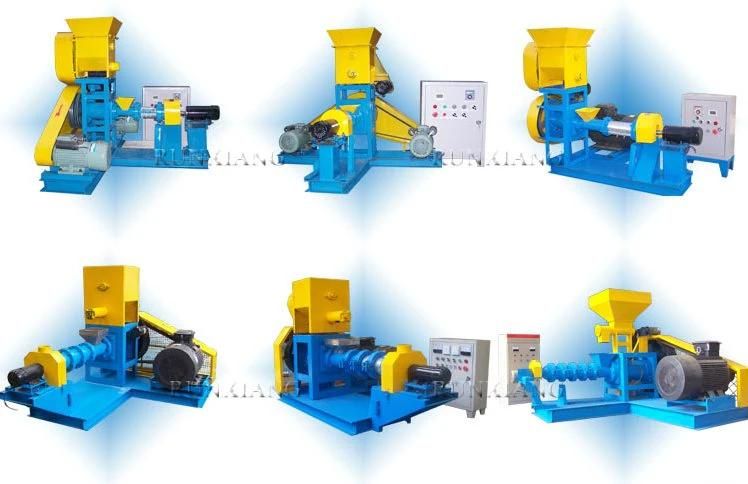 Floating Aquatic Animals Fish Feed Extruder Pellet Mill Machine