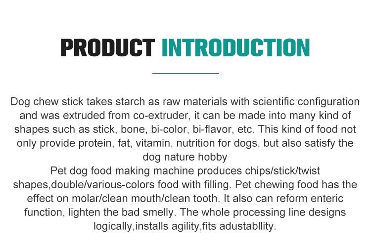 Export Small Capacity Dog Chews Is Good for Pet Tooth and Hair