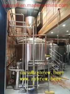 1500L 15hl 15bbl Microbrewery Turnkey Brewery System, Steam Heated Brewhouse Unit