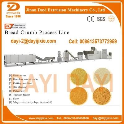 Bread Crumb Process Line Extrusion Machine From Jinan Dayi