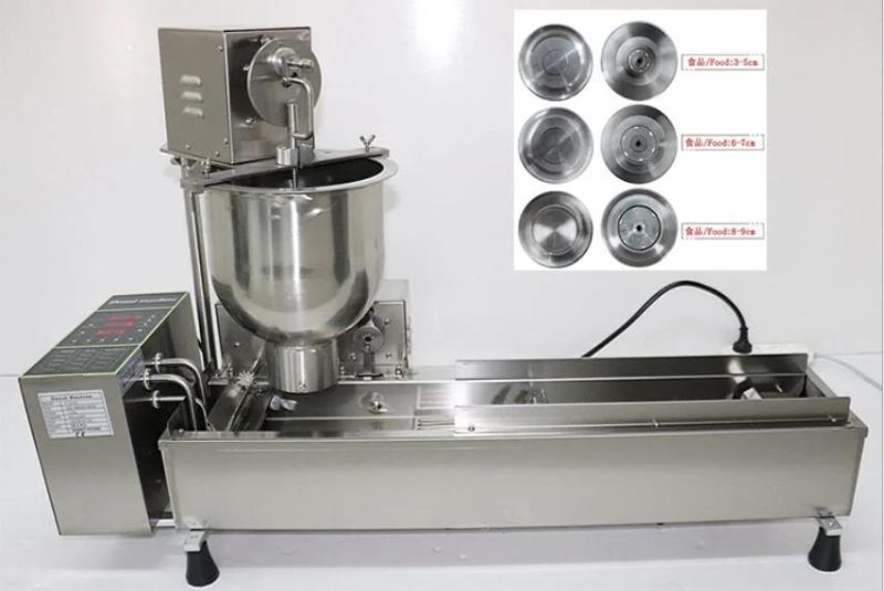 New Arrival Commercial Use Mini Donut Frying Equipment Digital Type Electric Donuts Makers Machine for Restaurant