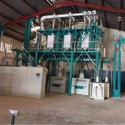 Maize Degerminator Maize Flour Milling Line for Africa