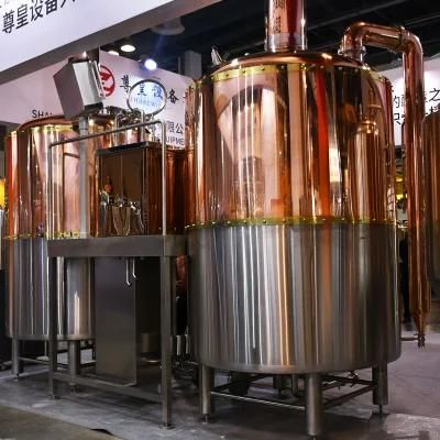 Red Copper Brewery Equipment 1000liter