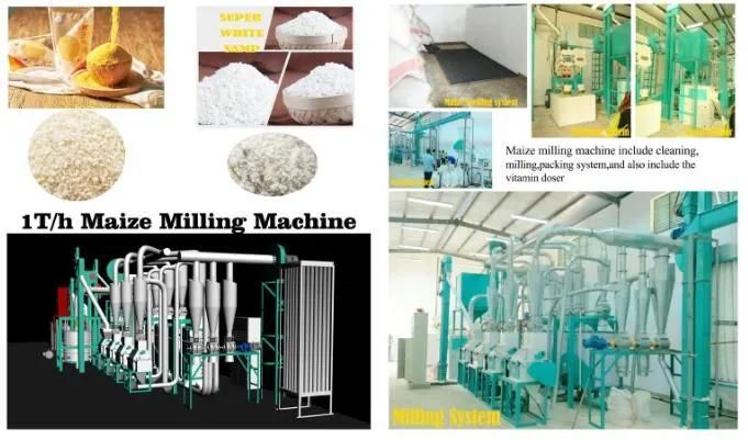 Flour Making Maize Corn Flour Mill Plant Wheat Milling Machine