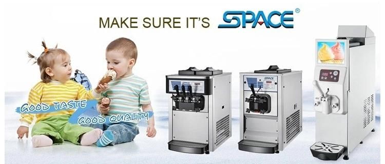 Commercial Soft Serve Yogurt Ice Cream Maker 3 Flavors Soft Ice Cream Machine